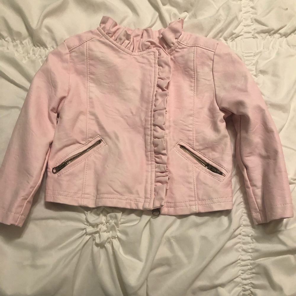 pink jacket